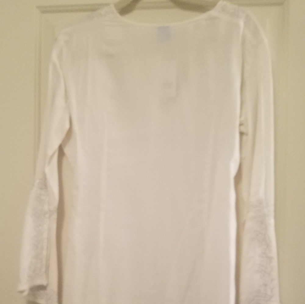White Dress Beach Coverup